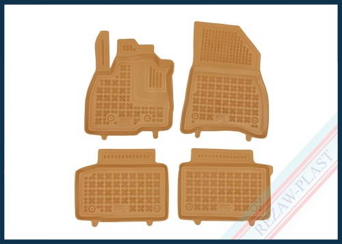 Dywaniki podłogowe beżowe pasują do: Dacia DUSTER III 2024 -