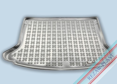 Mata bagażnika TPE (gumowa) szara pasuje do: Mazda 3 III 2013 - 2018