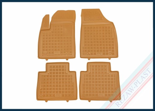 Dywaniki podłogowe beżowe pasują do: MG HS I 2018 - 2024