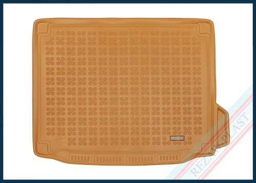 Trunk mat beige fits to: BMW X3 (G01) 2017 - 2025