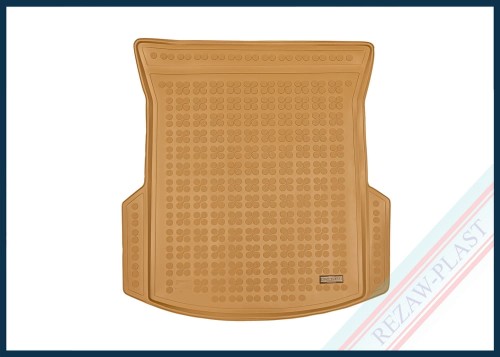 Trunk mat beige fits to: Tesla 3 2023 -