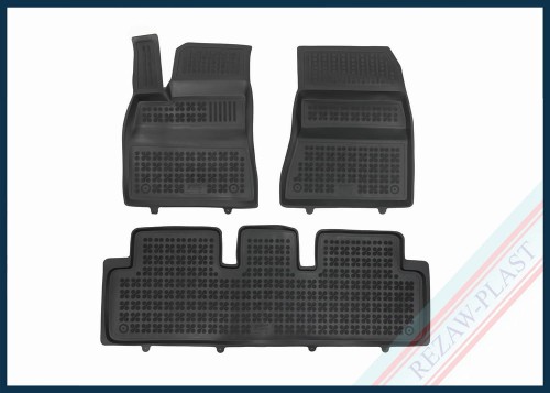 Floor mats black fit to: Tesla Model 3 2023 -