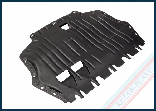 Bottom engine cover fits to: Audi A3 I 8PA 2008 - 2013, A3 II 8P 2003 - 2013, Skoda OCTAVIA II 2004 - 2013, SUPERB II 2008 - 2015, Volkswagen GOLF V 2003 - 2009, GOLF VI 2008 - 2013