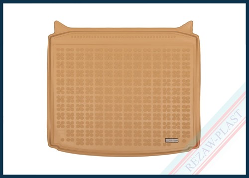 Trunk mat beige fits to: Skoda KODIAQ II 2024 -