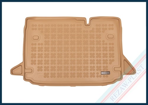 Trunk mat beige fits to: Ford ECOSPORT II 2018 - 2022