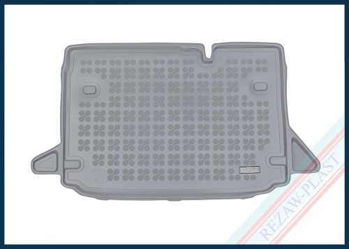 Mata bagażnika TPE (gumowa) szara pasuje do: Ford ECOSPORT II 2018 - 2022