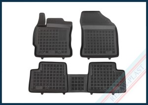 Dywaniki podłogowe czarne pasują do: Toyota AURIS II 2012 - 2018