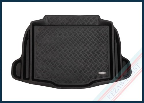 Trunk mat PE with rubber surface fits to: Toyota COROLLA CROSS 2022 -