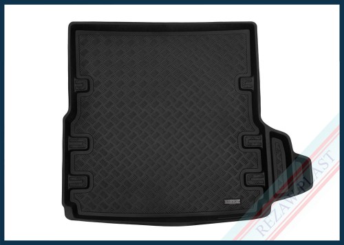 Trunk mat PE with rubber surface fits to: Volkswagen PASSAT B9 2024 -, Skoda SUPERB IV 2024 -