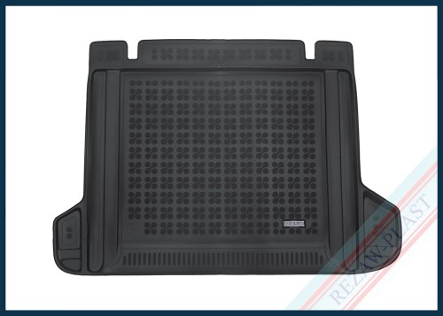 Trunk mat black fits to: Toyota LAND CRUISER J150 2017 - 2024