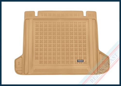 Trunk mat beige fits to: Toyota LAND CRUISER J150 2017 - 2024