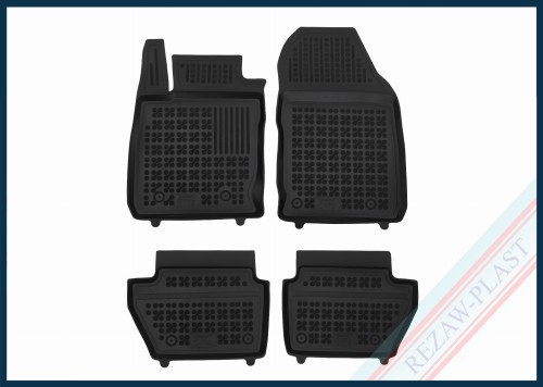 Floor mats black fit to: Ford ECOSPORT II 2018 - 2022