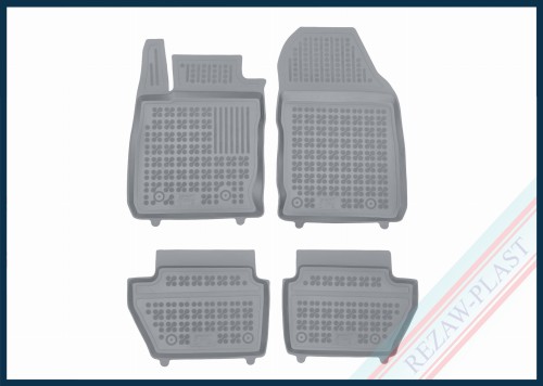 Floor mats grey fit to: Ford ECOSPORT II 2018 - 2022