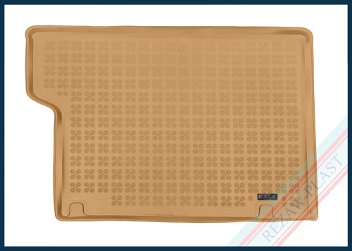 Trunk mat beige fits to: Ford TOURNEO CUSTOM 2013 - 2023