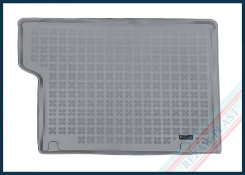 Trunk mat grey fits to: Ford TOURNEO CUSTOM 2013 - 2023
