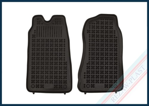 Dywaniki podłogowe czarne pasują do: Ford TRANSIT III 2000 - 2013
