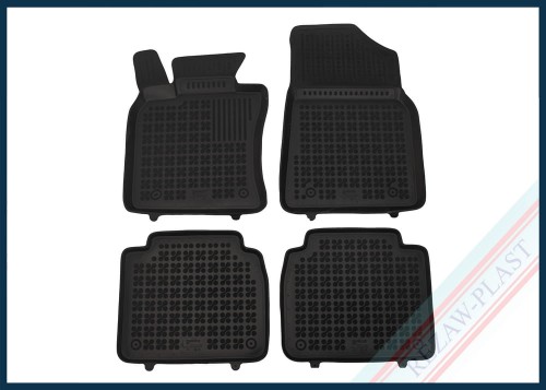 Floor mats black fit to: Lexus ES VII 2018 -