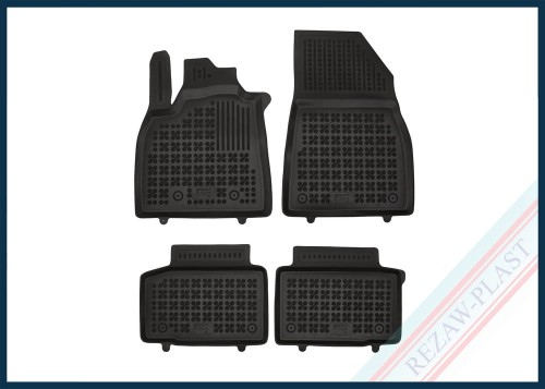 Dywaniki podłogowe czarne pasują do: Dacia DUSTER III 2024 -