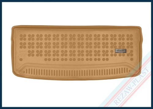 Trunk mat beige fits to: Peugeot 5008 III, E-5008 III 2024 -