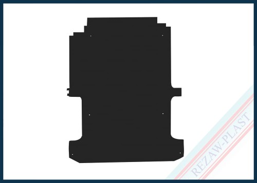 Flat Cargo mat fits to: Mercedes eVITO, VITO III 2024 -