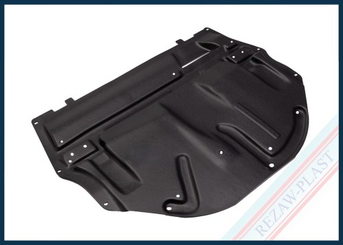 Bottom engine cover fits to: Audi A1 I 2015 - 2018, Seat TOLEDO IV 2016 - 2019, Skoda FABIA III 2014 - 2022, RAPID 2012 - 2019, Volkswagen POLO V 2014 - 2017, POLO VI 2021 -