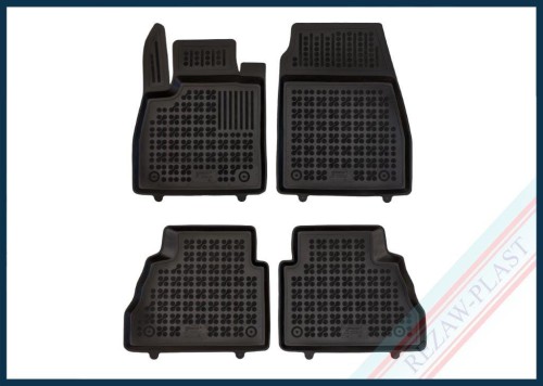 Dywaniki podłogowe czarne pasują do: Ford TOURNEO COURIER II 2023 -