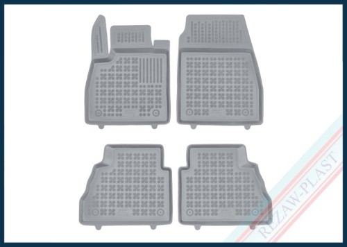 Dywaniki podłogowe szare pasują do: Ford TOURNEO COURIER II 2023 -