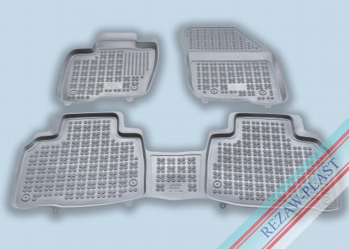 Dywaniki podłogowe szare pasują do: Ford EDGE II 2016 - 2020