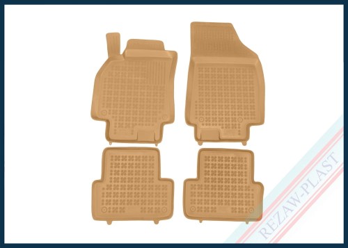 Dywaniki podłogowe beżowe pasują do: Renault FLUENCE 2012 - 2016