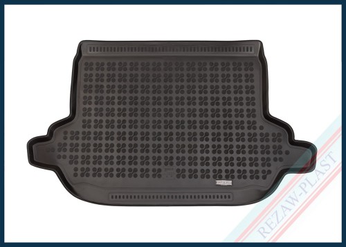 Trunk mat black fits to: Subaru FORESTER IV 2012 - 2018