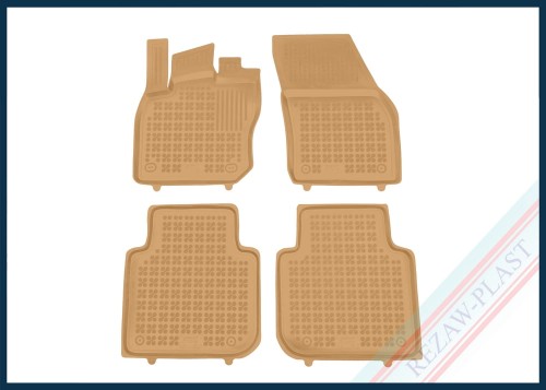 Dywaniki podłogowe beżowe pasują do: Volkswagen TAYRON 2025 -