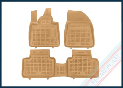 Floor mats beige fit to: Volvo EX30 2023 -