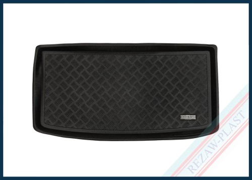 Trunk mat PE with rubber surface fits to: Skoda KODIAQ II 2024 -