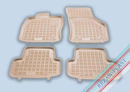 Floor mats beige fit to: Audi Q2 2016 -