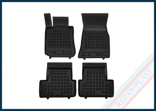 Floor mats black fit to: BMW i4 (G26) Gran Coupe 2021 -