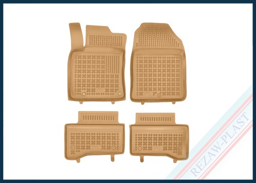 Dywaniki podłogowe beżowe pasują do: Kia XCEED 2019 -