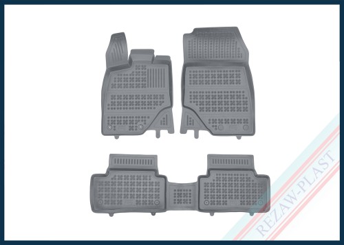 Floor mats grey fit to: Peugeot E-3008 III 2024 -
