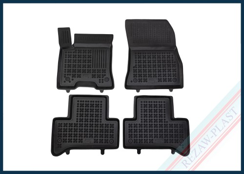 Dywaniki podłogowe czarne pasują do: Mercedes EQA H243 2021 -