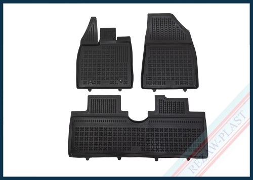 Dywaniki podłogowe czarne pasują do: BYD DOLPHIN 2021 -