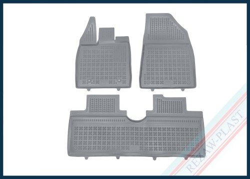 Dywaniki podłogowe szare pasują do: BYD DOLPHIN 2021 -