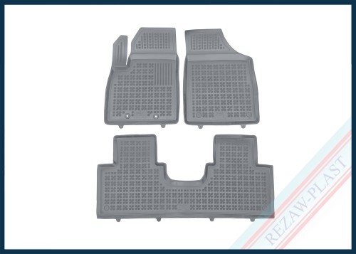 Floor mats grey fit to: Forthing (T5) EVO 2023 - 2025