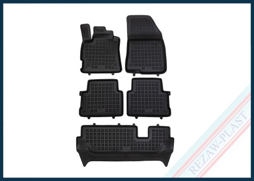 Dywaniki podłogowe czarne pasują do: Dacia JOGGER 2021 -