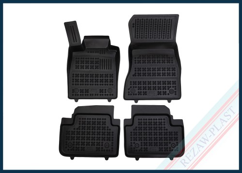 Dywaniki podłogowe czarne pasują do: BMW 5 (G60, G61), i5 (G60, G61) 2023 -