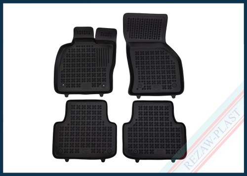 Floor mats black fit to: Cupra LEON SPORTSTOURER 2020 -, Seat LEON IV (MK4) ST 2020 -