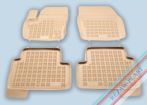 Floor mats beige fits to: Ford KUGA II 2012 - 2019
