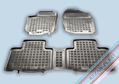 Dywaniki podłogowe czarne pasują do: Toyota RAV4 IV 2013 - 2018