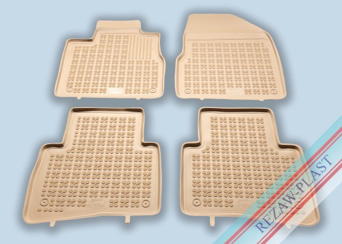 Dywaniki podłogowe beżowe pasują do: Nissan MURANO I 2003 - 2008