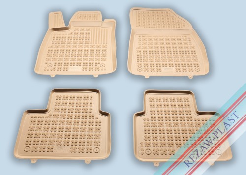 Floor mats beige fit to: Renault TALISMAN 2015 - 2022