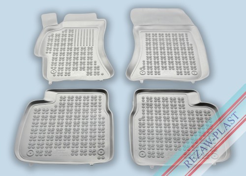 Floor mats grey fit to: Subaru LEGACY IV 2003 - 2009