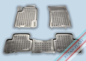 Floor mats black fit to: SsangYong REXTON W III (Y290) 2012 - 2017